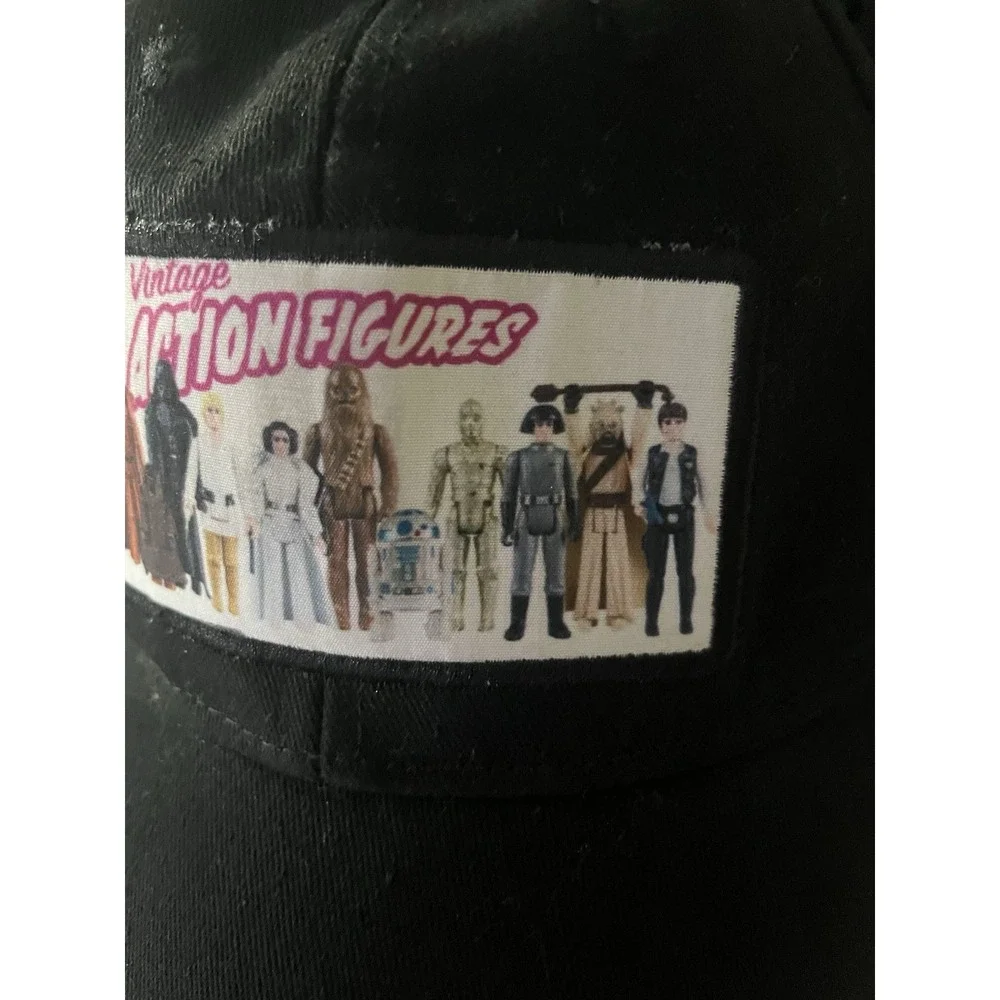 Disney Parks Star Wars Vintage 1977 Action Figures Adult Baseball Hat 45th Anniv